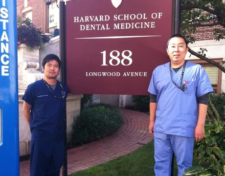 ハーバード大学留学中の理事長のDr.丸尾
